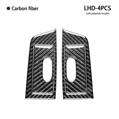 Mavlaro Echtcarbon Fondtür-Aschenbecher Blende für BMW 5er E60 2004-2010