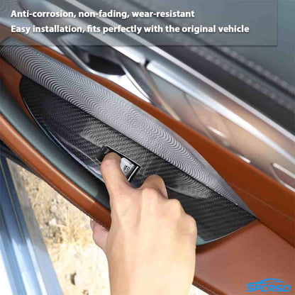 Mavlaro Echtcarbon Fensterheberschalter-Blenden 2-teilig für BMW 8er G14/G15 2019-2023