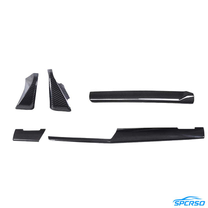 Mavlaro Echtcarbon Armaturenbrett- & Mittelkonsolen-Blenden Set für BMW 5er G60/i5 ab 2024