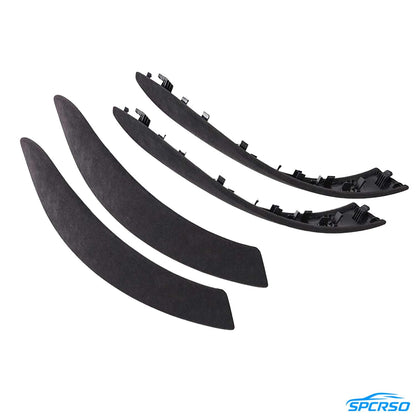 Mavlaro Interior Door Handle Covers – Suitable for BMW 3/4 Series F30-F36 and M3/M4 F80/F82/F83, available in genuine leather and Alcantara materials, compatible with left-hand drive and right-hand drive models.