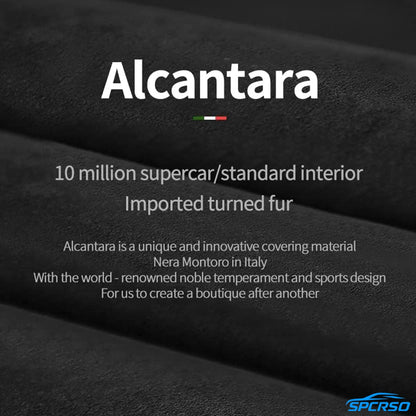 Mavlaro Alcantara-Optik Mittelarmlehnen-Abdeckung für BMW 5er E60/E61 2004-2010