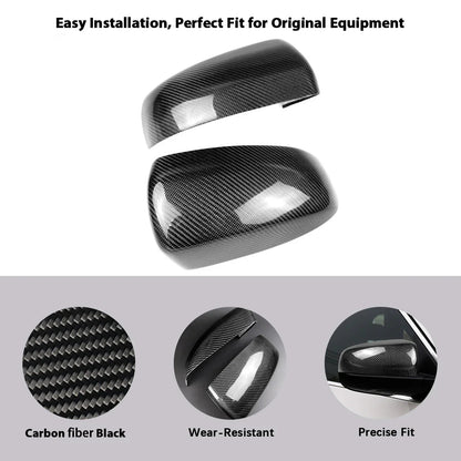Mavlaro Echtcarbon Spiegelkappen-Overlays für BMW X5 E70 & X6 E71 2007-2013
