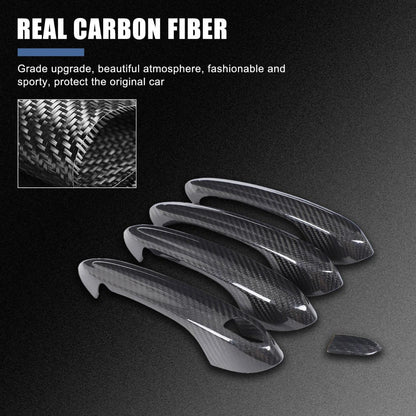 Mavlaro Türgriffmulden-Schutzblenden Carbon-Look für BMW G20/G30/X3/X4/X5 2020-2025