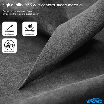 Mavlaro Suede Alcantara Interior Door Handle Cover Protect – BMW 3/4 Series F30-F36 2013-2018, 2/4 Pc Set
