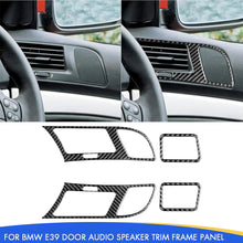 Mavlaro Echtcarbon Türlautsprecher-Rahmen Kit für BMW 5er E39 & M5 1998-2003