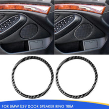 Mavlaro Echtcarbon Türlautsprecher-Ringblende für BMW 5er E39 & M5 1998-2003