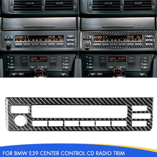 Mavlaro Echtcarbon CD-/Radio-Rahmen für BMW 5er E39 & M5 1998-2003