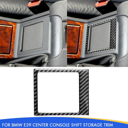 Mavlaro Echtcarbon Schaltkulisse- & Ablagefach-Blenden Set für BMW 5er E39/M5 1998-2003