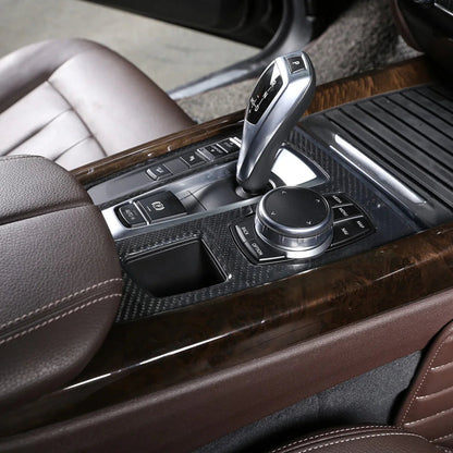 Mavlaro Echtcarbon Schaltkulissen-Blenden Kit für BMW X5 F15 & X6 F16 2014-2018