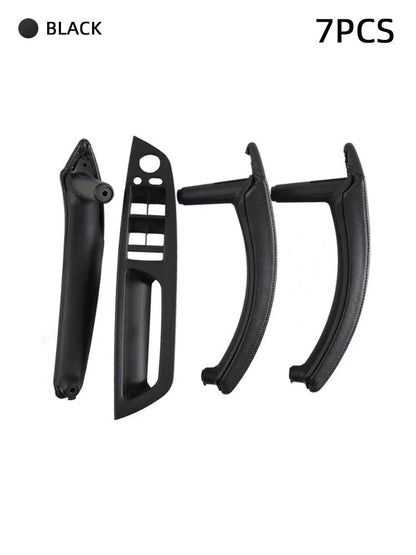 Mavlaro Innentürgriff Ersatzteil 7-teilig aus Echtleder für BMW X5 E70 & X6 E71/E72 2007-2014