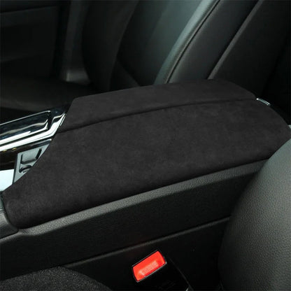 Mavlaro Alcantara-Optik Mittelarmlehnen-Abdeckung 2-teilig für BMW 5er F10/F11 2011-2017