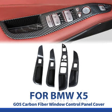 Mavlaro Carbon-Look Fensterheberschalter-Blenden für BMW X5 G05 & X7 G07 2019-2024