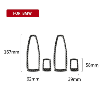 Mavlaro Carbon-Look Fensterheberschalter-Blenden 4-teilig für BMW 1er F20/F21 2012-2018