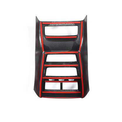 Mavlaro hintere Luftauslass-Kickpanel-Blende Carbon-Look für BMW X5 G05 2019-2022