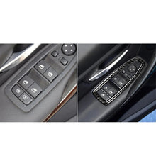 Mavlaro Carbon-Look Fensterheberschalter-Blenden 4-teilig für BMW 1er F20/F21 2012-2018