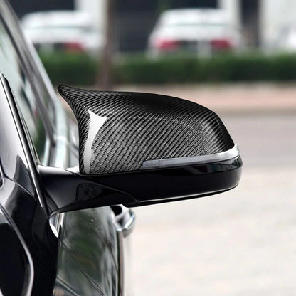 Mavlaro Echtcarbon Spiegelkappen Ersatz für BMW F10/F11/F07/F06/F12/F13/F01/F02 2014-2016