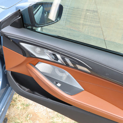 Mavlaro Echtcarbon Innentürgriff-Panel Blenden für BMW 8er G14/G15 2019-2024
