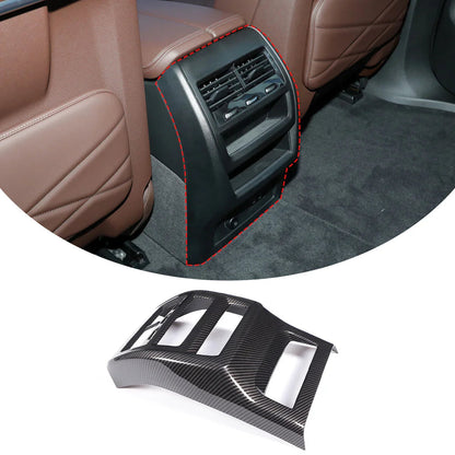 Mavlaro hintere Luftauslass-Kickpanel-Blende Carbon-Look für BMW X5 G05 2019-2022