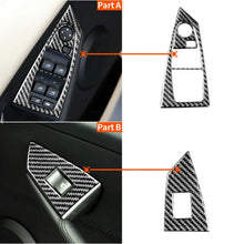Mavlaro Echtcarbon Türbedienfeld-Blenden für BMW 6er/M6 E63/E64 2004-2010