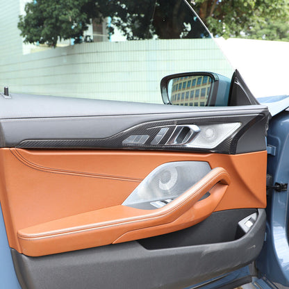 Mavlaro Echtcarbon Innentürgriff-Panel Blenden für BMW 8er G14/G15 2019-2024