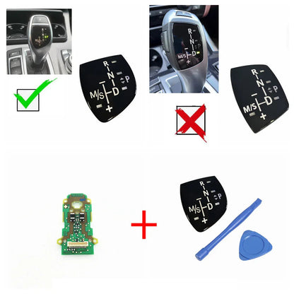 Mavlaro Wählhebelblende mit LED-Platine für BMW F-Serie 2er-7er/X3-X6 2013-2016
